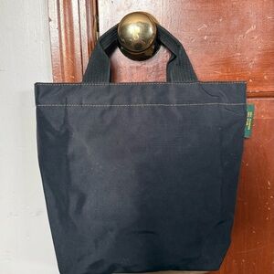 Herve’ Chapelier Paris Black Nylon Tote Bag Small